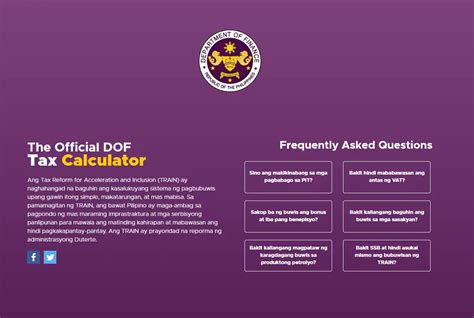 dof tax calculator 2022.